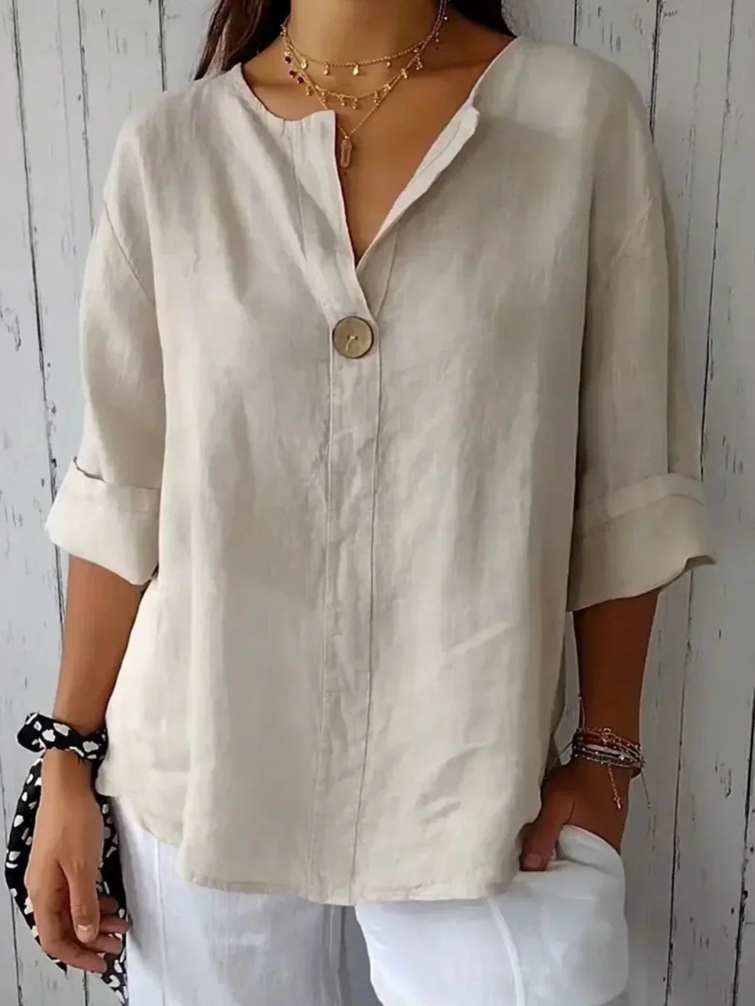 Yvanna | Elegant og komfortabel bluse