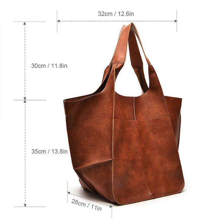 Alva. - Oversize Weekender Taske