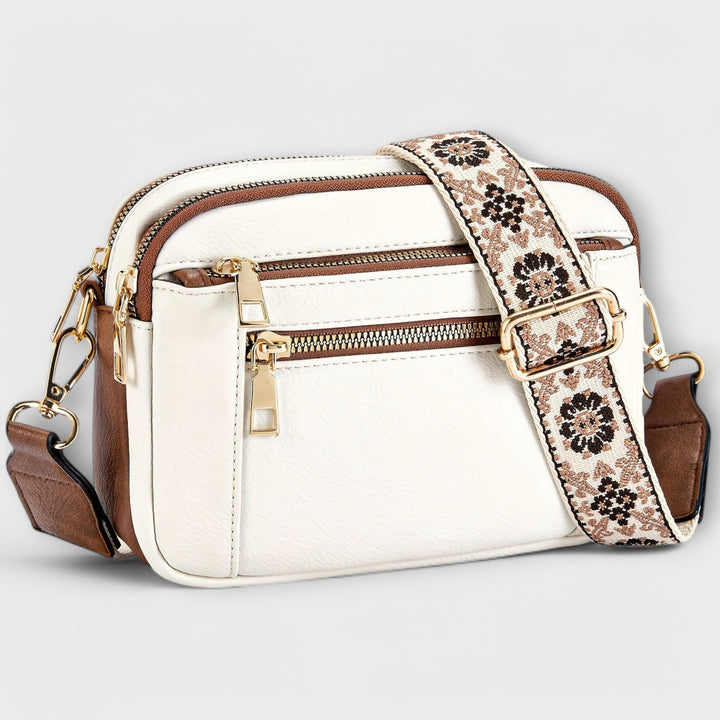 Sara. - Crossbody Tasche aus veganem Leder