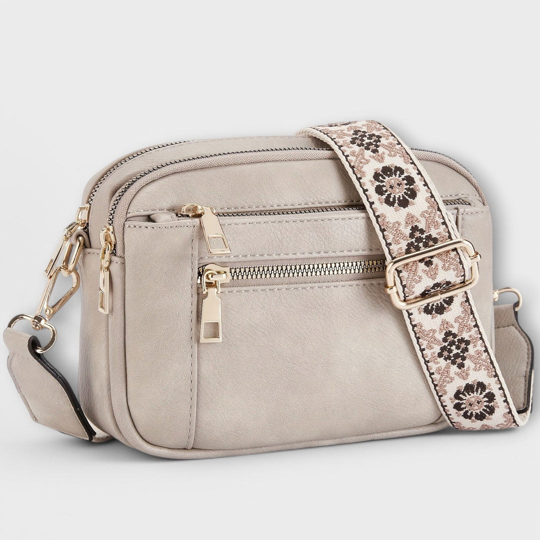 Sara. - Crossbody Tasche aus veganem Leder