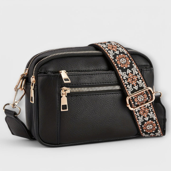 Sara. - Crossbody Tasche aus veganem Leder