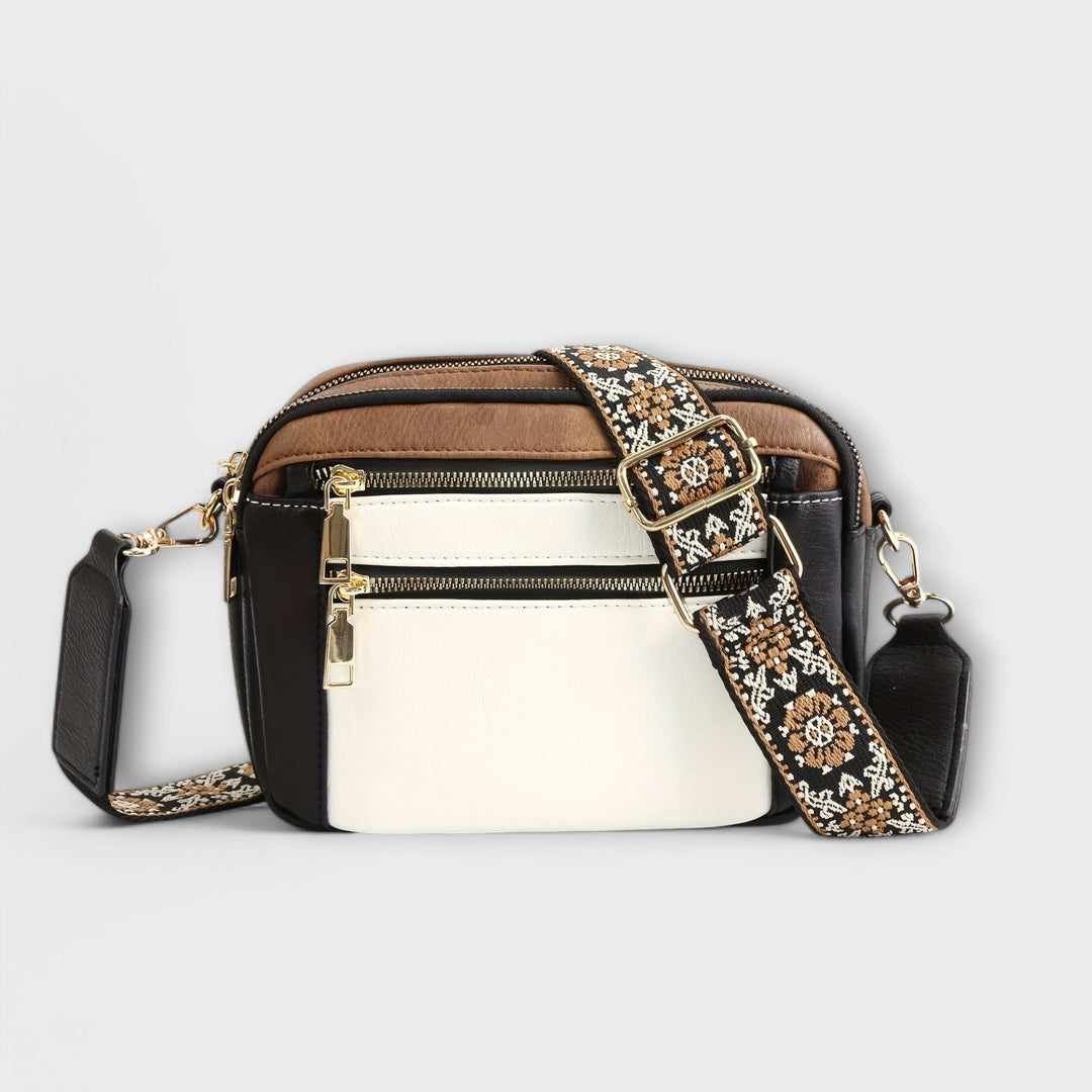 Sara. - Crossbody Tasche aus veganem Leder
