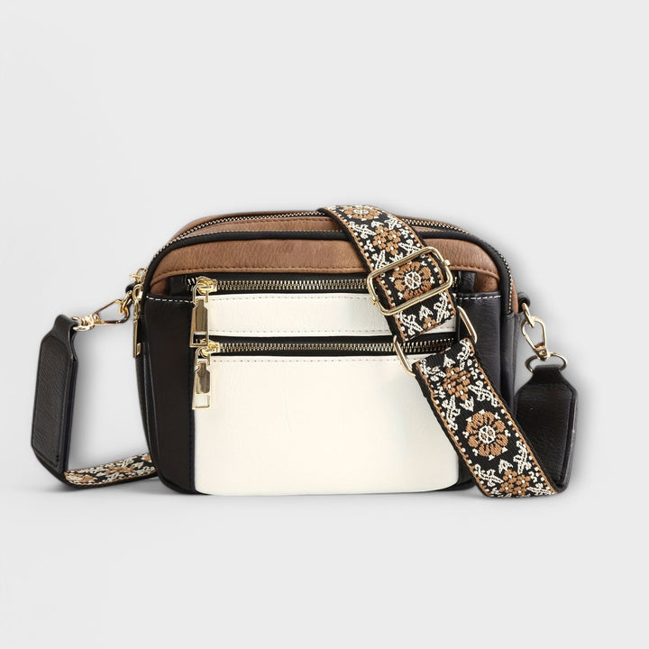 Sara. - Crossbody Tasche aus veganem Leder