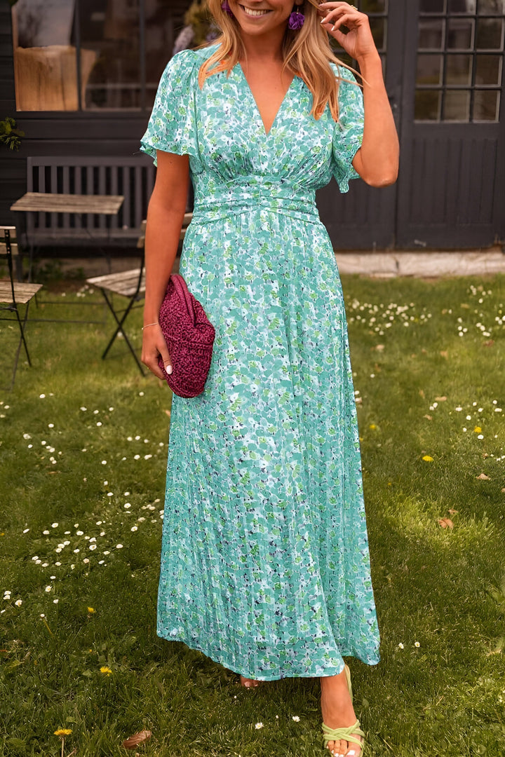 SANDRA | Elegant Kjole med V-udskæring