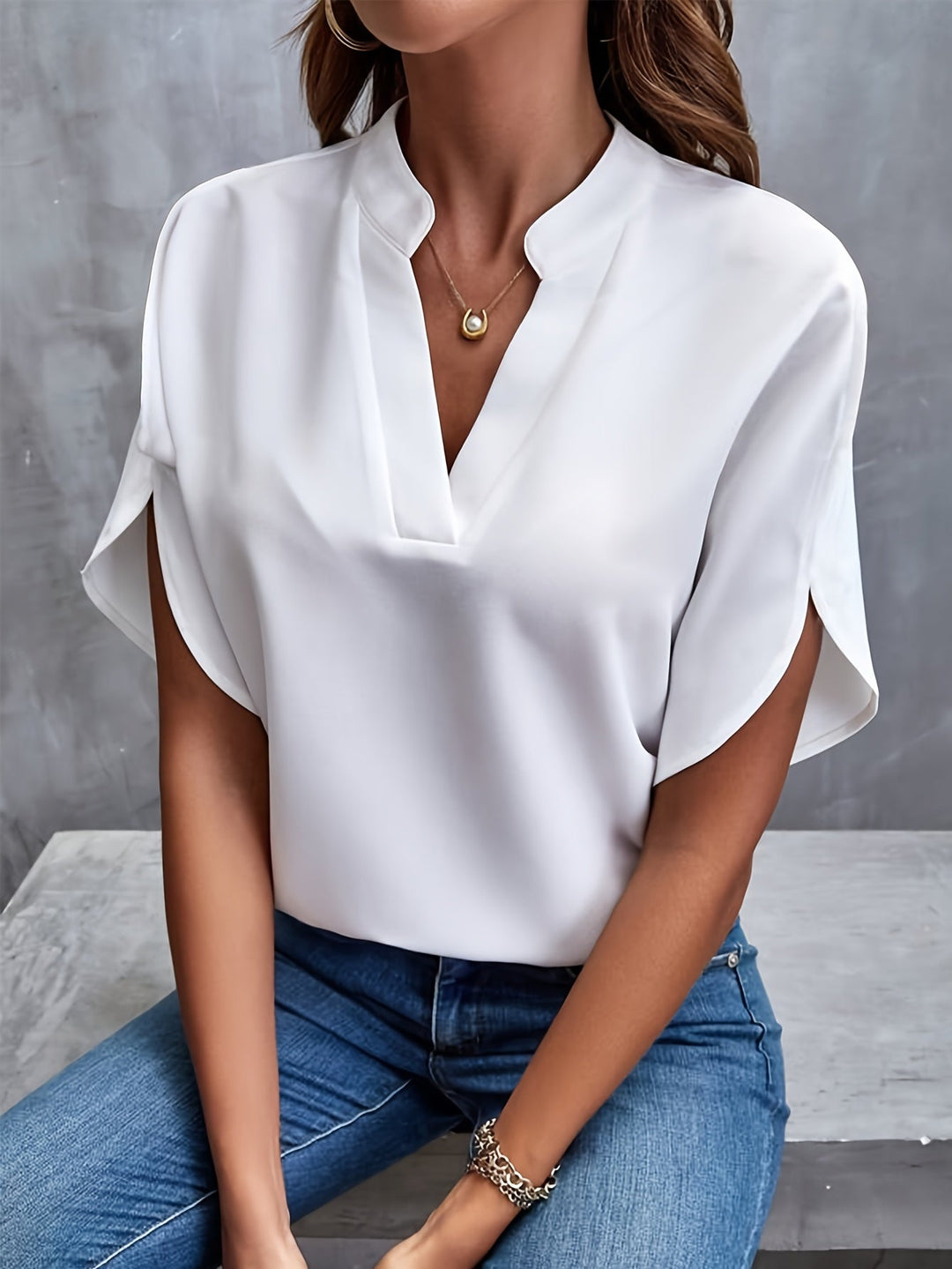 Elena | Elegant damebluse