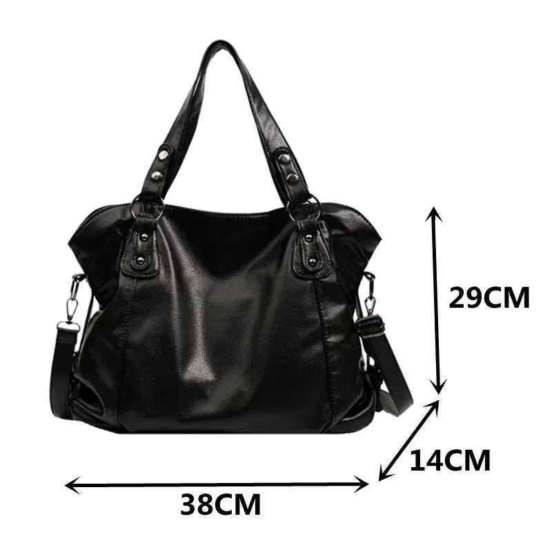 Birgitte. - Elegant Hobo-Skuldertaske