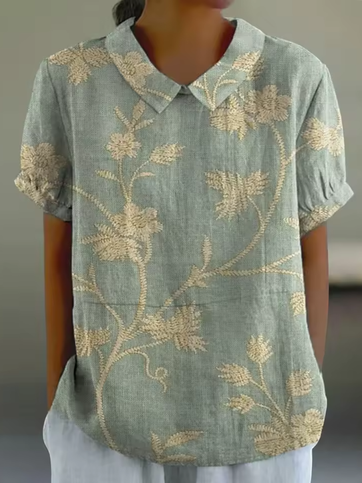 Ragnhild™ | Blomstret Skjorte