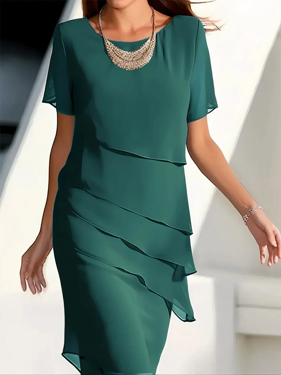 Sophia™ - Elegant kjole med mavedækning