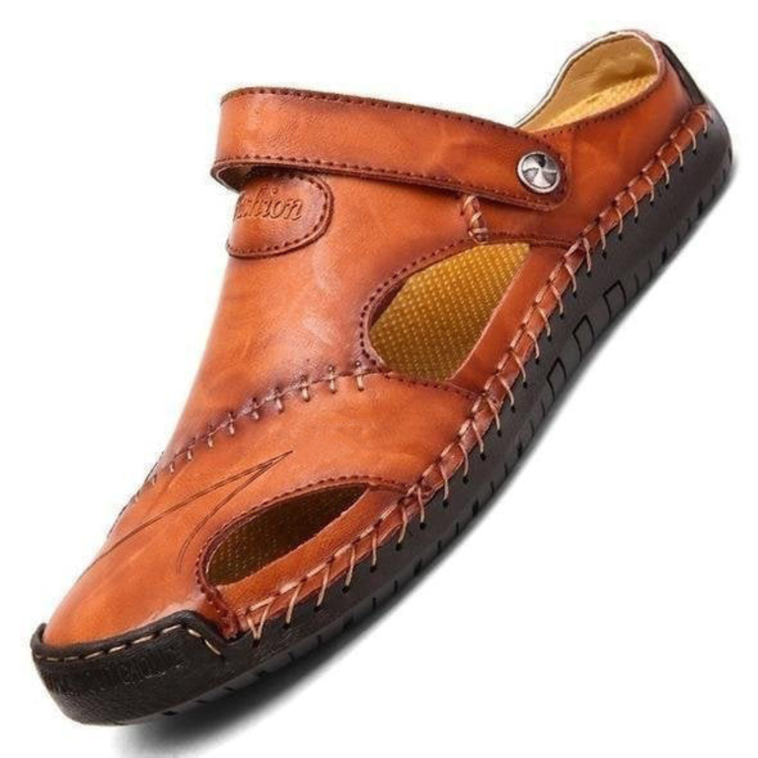 Chris™ | Orthopædiske Lædersandaler