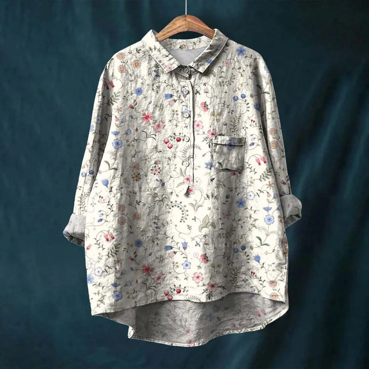 Faya | Elegant bluse med mønster