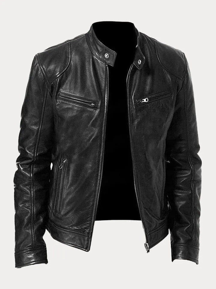 Gaspard™ | Casual læderjakke