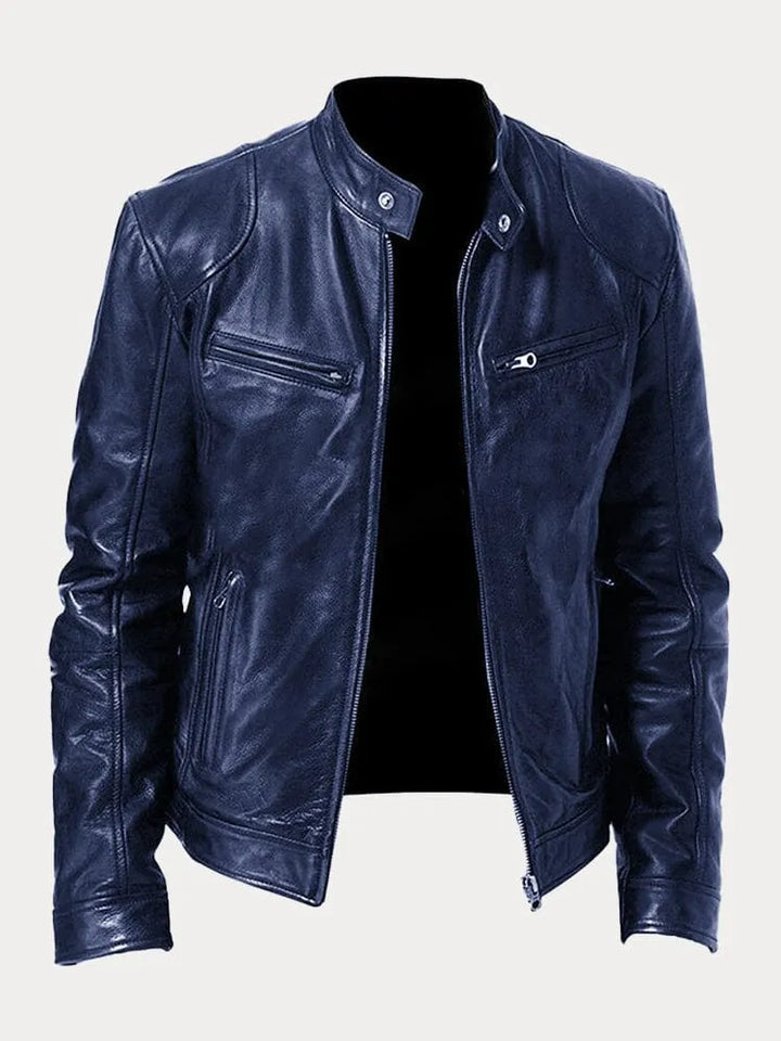 Gaspard™ | Casual læderjakke