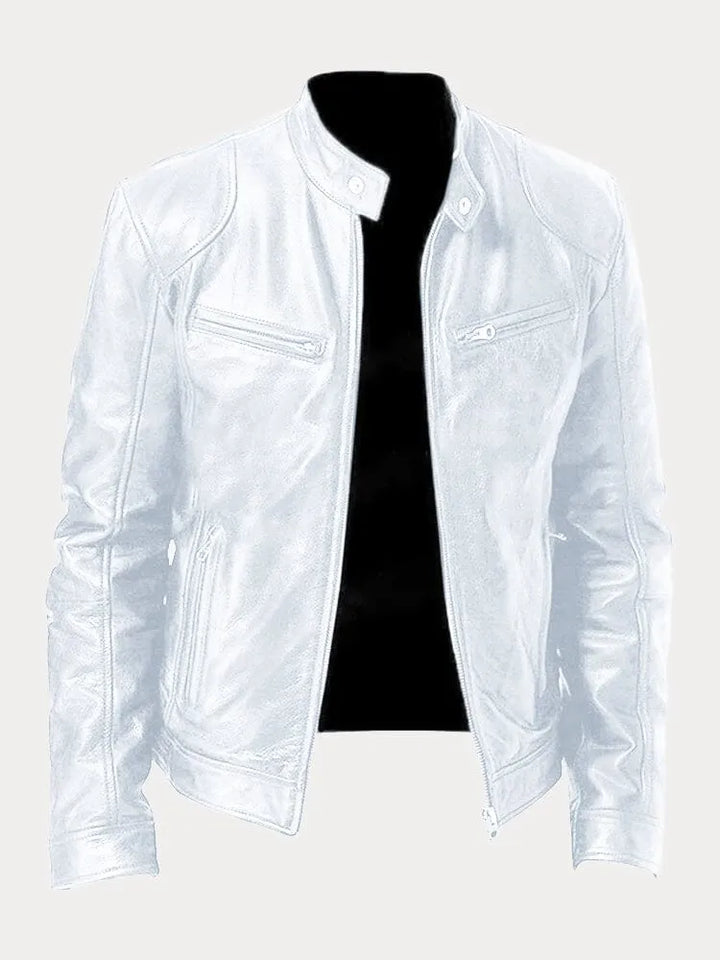 Gaspard™ | Casual læderjakke
