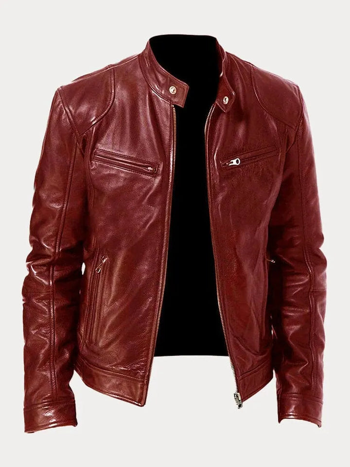 Gaspard™ | Casual læderjakke