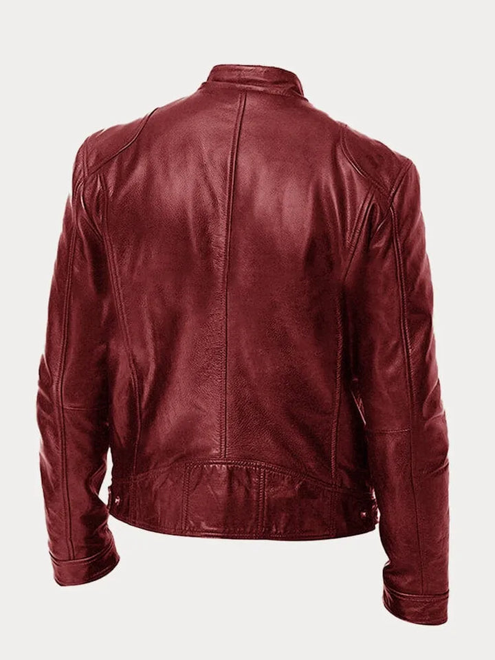 Gaspard™ | Casual læderjakke