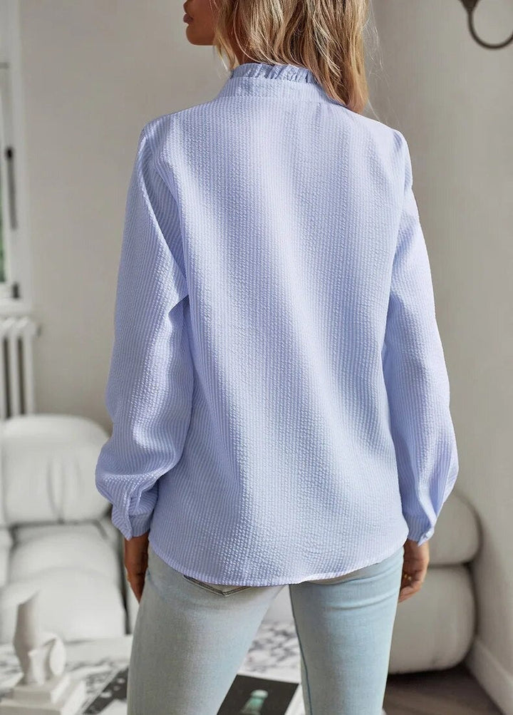 Tove™ - Bluse med flæser