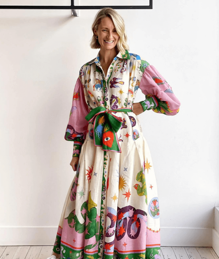 Dorthe™ | Elegant Italiensk Maxi Kjole