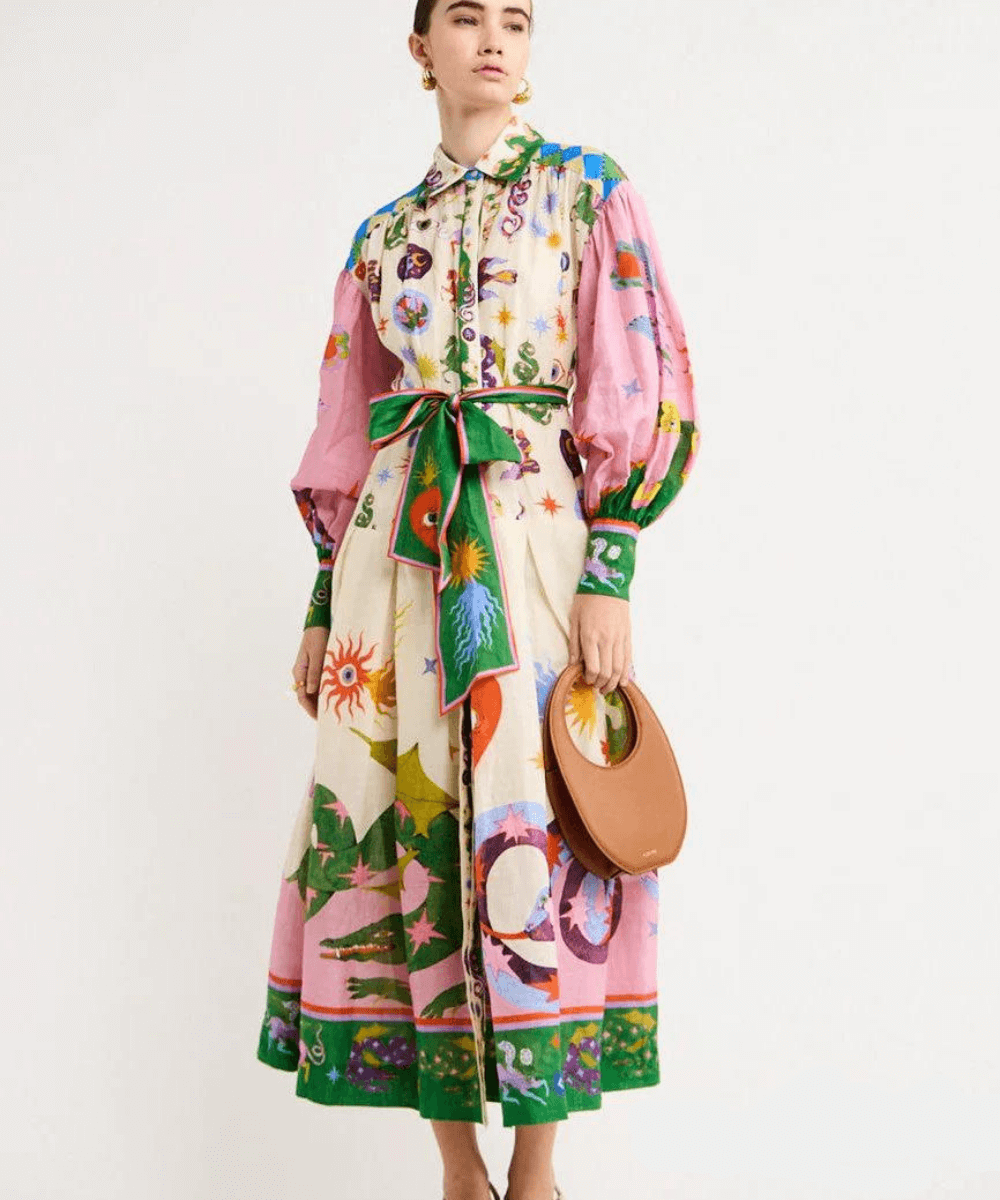Dorthe™ | Elegant Italiensk Maxi Kjole