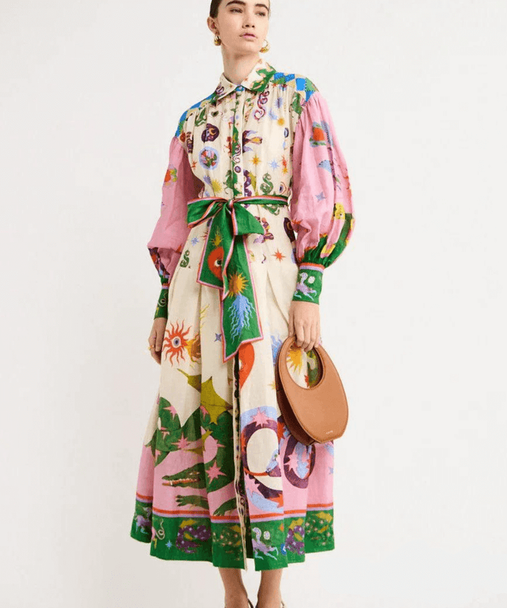 Dorthe™ | Elegant Italiensk Maxi Kjole