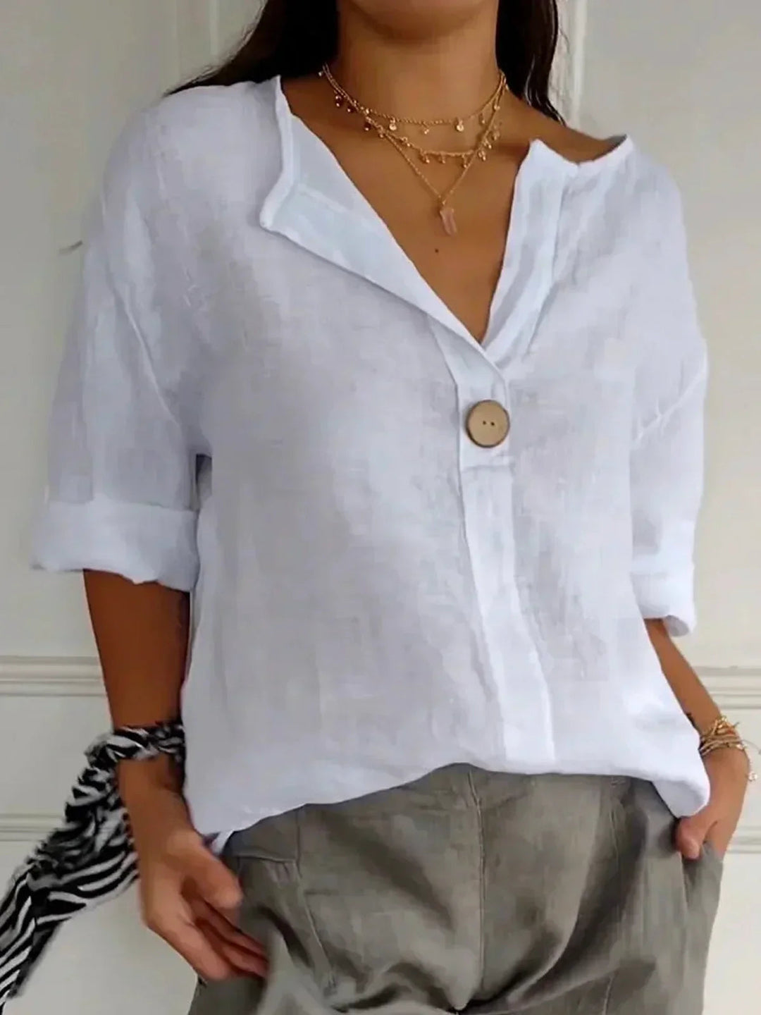 Yvanna | Elegant og komfortabel bluse