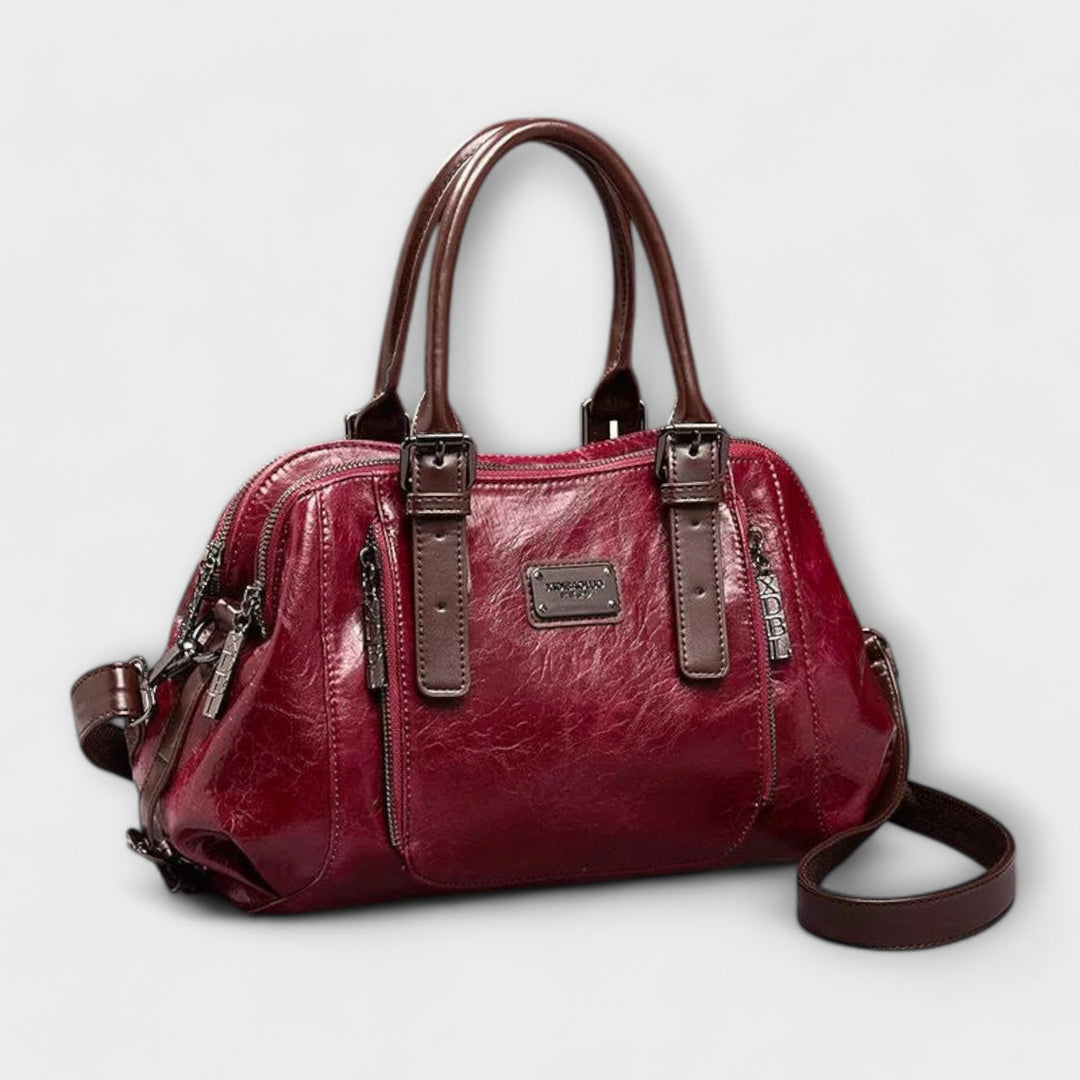Gitte. - Elegant Vintage-skuldertaske