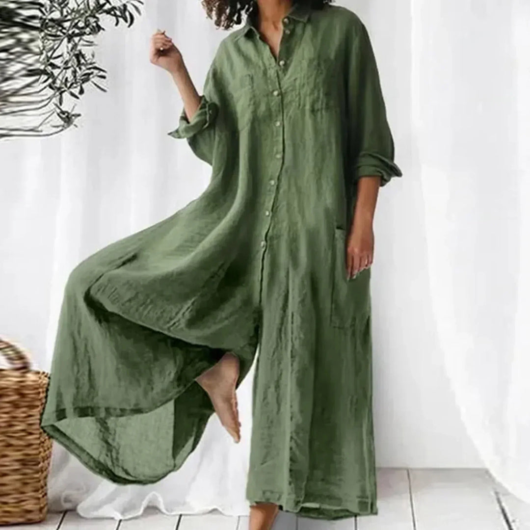 Tine | Elegant bluse-sæt til damer