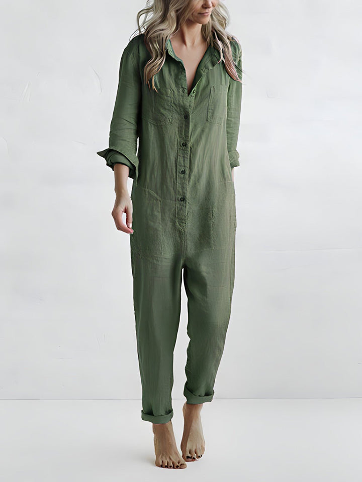 Kaya – Jumpsuit Overall | Komfortabel og Stilfuld
