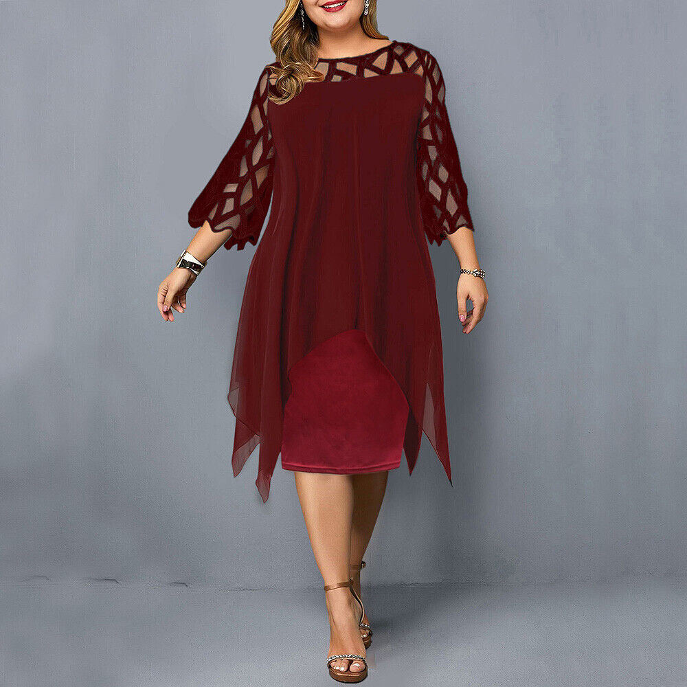 Abelone | Elegant Oversize Midikjole