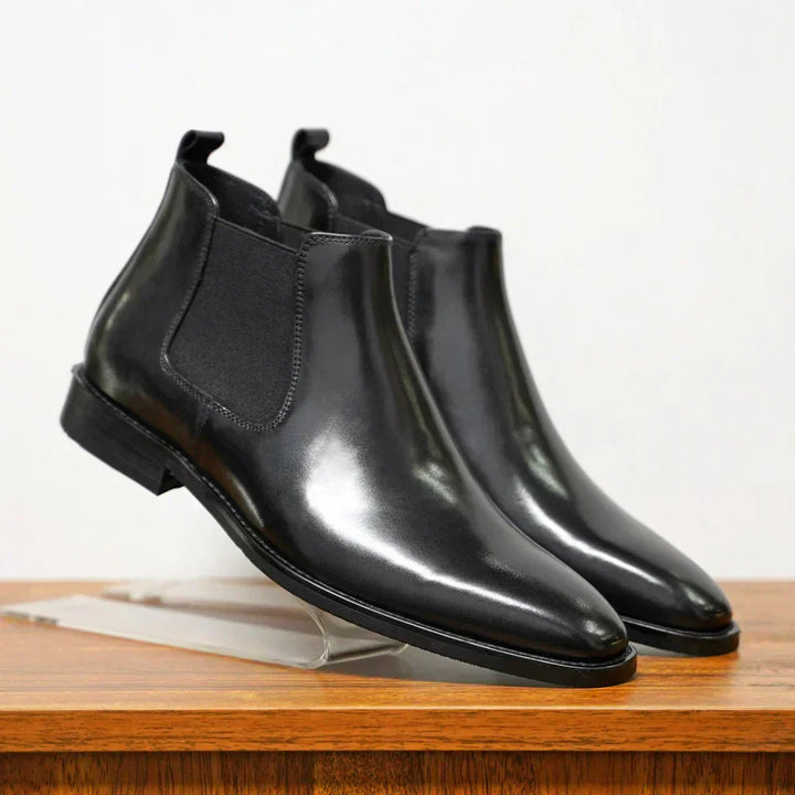 Kasper™ | Elegante Chelsea-støvler i læder