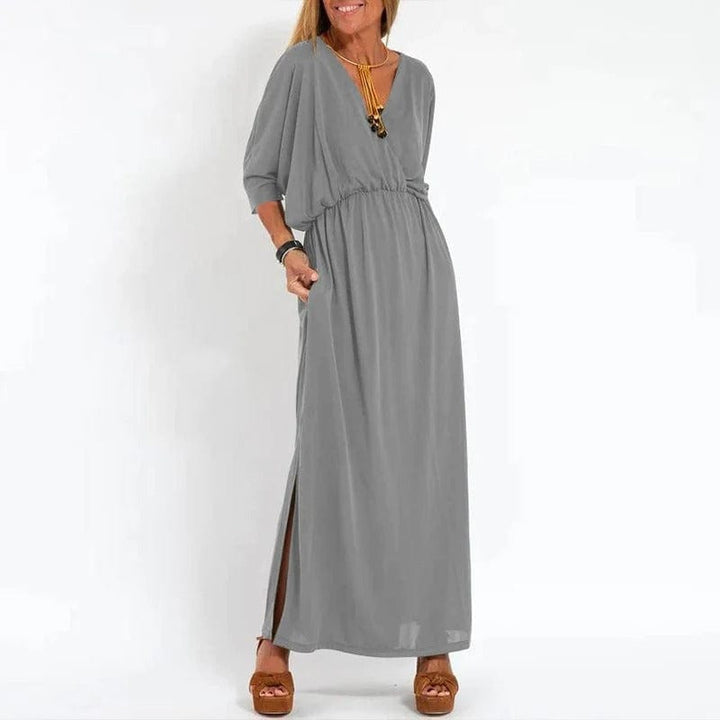 Angelica | Lang sommerkjole i vintage stil