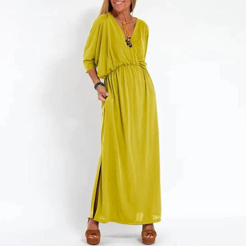 Angelica | Lang sommerkjole i vintage stil