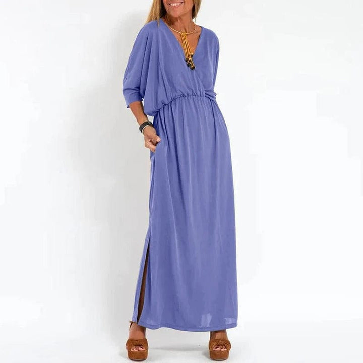 Angelica | Lang sommerkjole i vintage stil